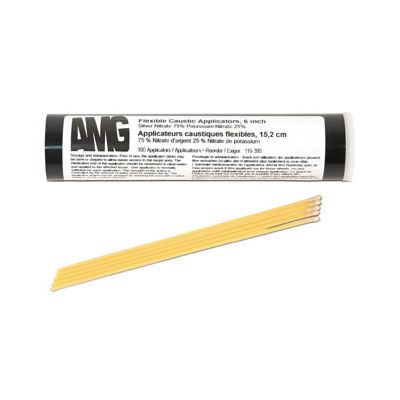 AMG 118-395 - Flexible Caustic Applicators - 6 inch (15.2 cm), Tube 100