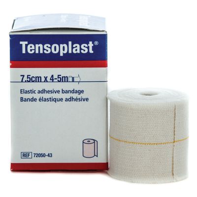 BSN Medical 7205043 - Tensoplast Elastic Adhesive Bandage, Cream, 7.5cm x 4.5m, EA