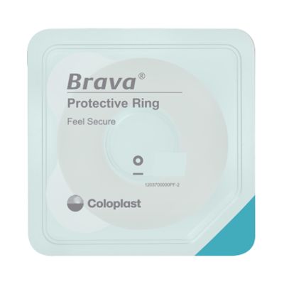 Coloplast 12045 - BRAVA Ostomy Protective Ring 4.2mm thick, 18mm inner diameter, BX 10