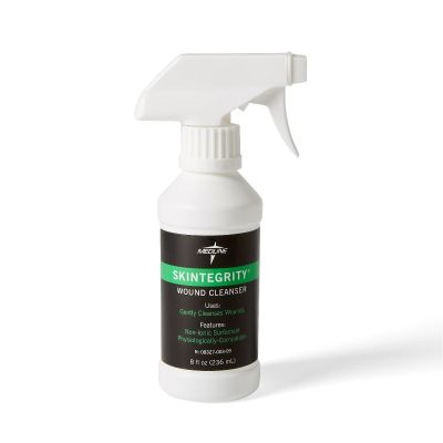 Medline MSC6008EP - Skintegrity Wound Cleanser, 236ml Spray Bottle with Educational Packaging, EA