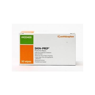 Smith&Nephew 420400 - SKIN PREP WIPES, Protective Dresssing Wipes,  Box/ 50 (ALSO SN420400), BX 50