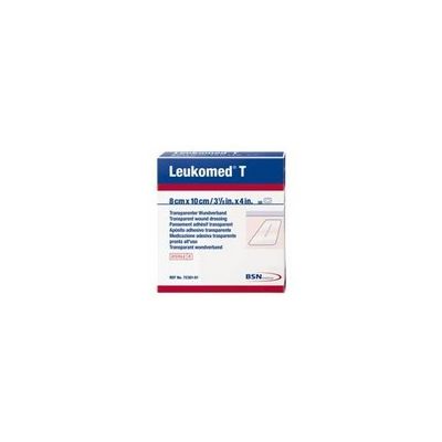 BSN Medical 7238202 - LEUKOMED T-PLUS Transparent Dressing 8cm x 15cm Sterile (# 72382-02), BX 50