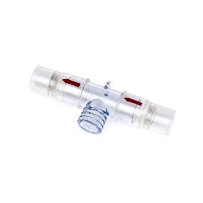 Teleflex 1666 - Unidirectional Valved Tee - No Returns, CS 50