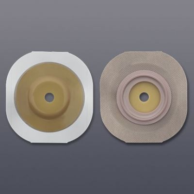 New Image FlexWear Convex Floating Flange with Tapered Edges, Tape, Blue, 2 3/4, cut up to 2"