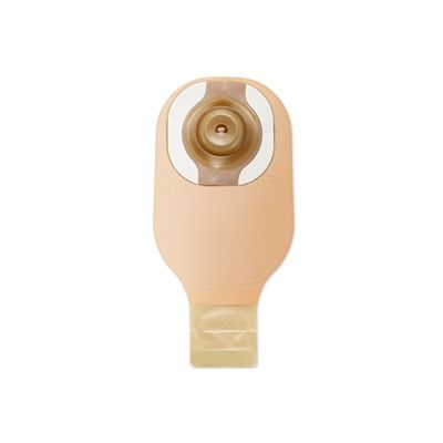 Premier CeraPlus One-Piece Drainable Pouch with Lock 'n Roll closure, Beige, AF300 filter, Soft Convex w/Tape border, 7/8" (22mm) Pre-cut