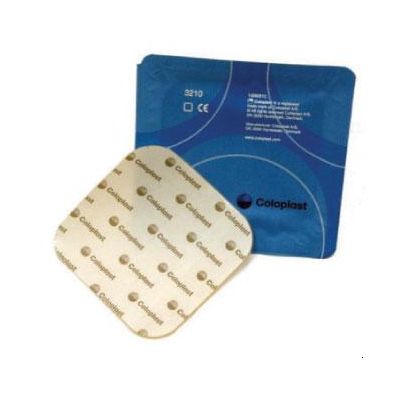 Coloplast 3210 - Coloplast Skin Barrier 4"  x  4" (10 x 10cm), BX 10