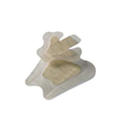 Coloplast 9643 - Biatain Ag Adhesive Heel Foam Antimicrobial Dressing w/ Silver (Sterile) 7-1/2" x 8" (19cmx20cm), BX 5