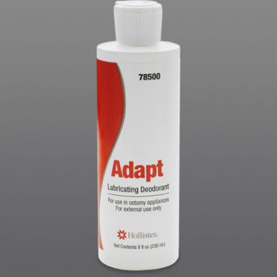 Hollister 78500 - ADAPT Lubricating Deodorant, 8oz Bottle (For Use In Ostomy Appliance), EA