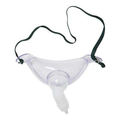 Medline HCS245E - Tracheostomy Mask Adult - NO RETURNS, BX 50