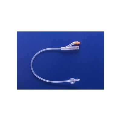 Rusch 170605120 - RUSCH Foley Catheter 12Fr, 2-way, 5cc, 100% Silicone, BX 10