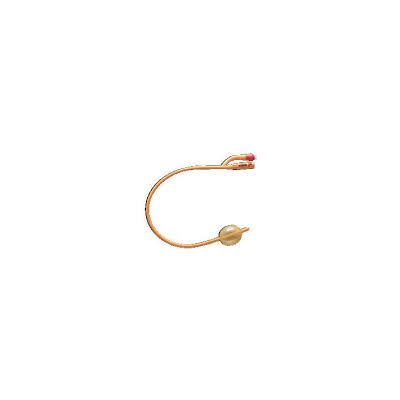 Rusch 180730120 - Rusch Gold LATEX Foley Catheter 12Fr, 2-way, 30cc, Silicone coated, BX 10