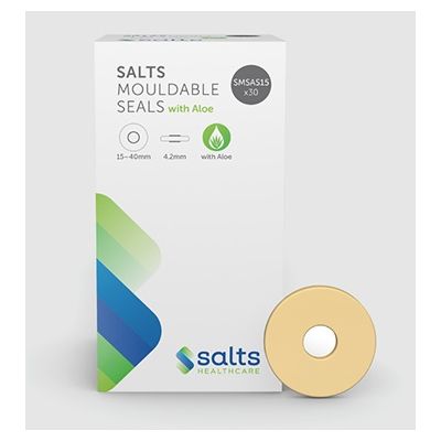 Salts Mouldable Seals with Aloe, Standard, 35-70mm Diameter, 4.2mm Thickness