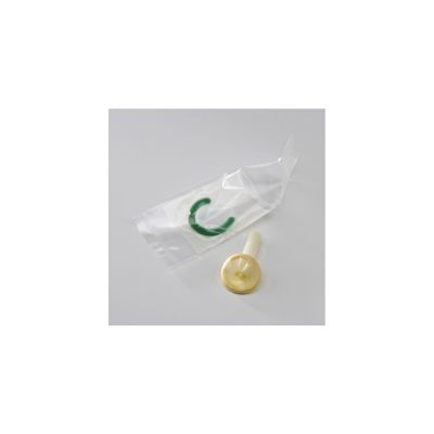 Tyco Covidien 8884730398 - TEXAS(Soft latex) Condom Catheter, 33 mm, Thin/Dense Foam Strap, Single-Sided, CS 144