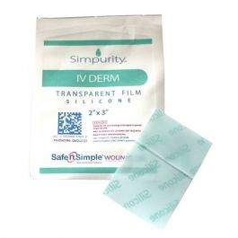 Buy Safe n Simple SNS52723 - IV Derm Transparent Film Silicone Wound ...